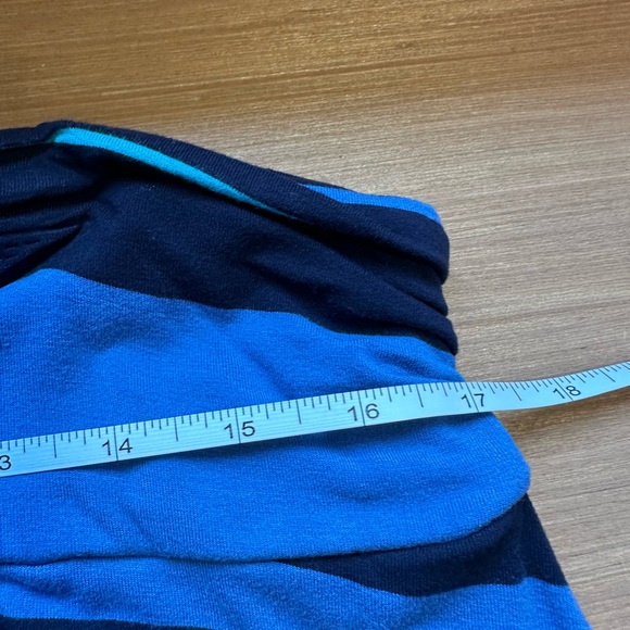 Blue Striped Skirt XXL - Picture 4 of 6